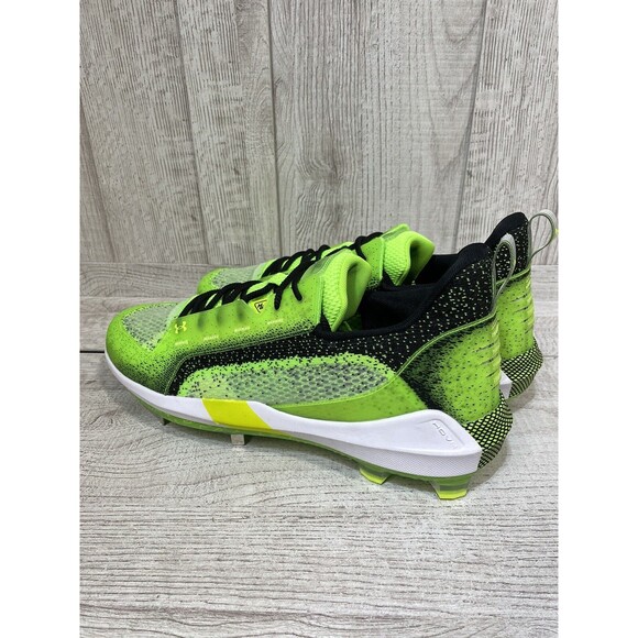 Under Armour Bryce Harper 6 Low Green Baseball Cleats 3024315-300 Men’s Sz 16 main image 9